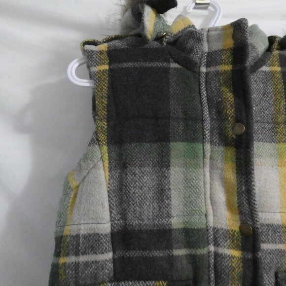 HERITAGE 1981 - An American Brand | medium | Plaid Vest | Removable Hoodie - Picture 4 of 16